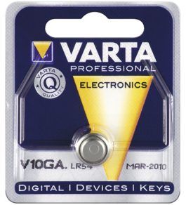 Baterie buton alcalina 1,5V 50mAh 4274 V10GA LR54 AG10 Varta