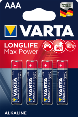 Baterie alcalina Micro (AAA,R03) 1,5V 4703 Varta Max Power