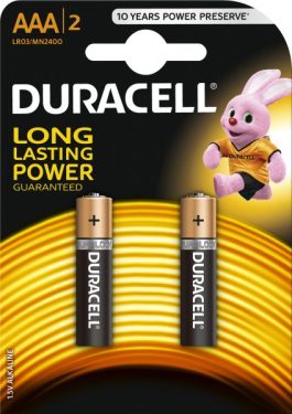 Baterie alcalina Micro (AAA,R03) 1,5V MN2400 Duracell Basic