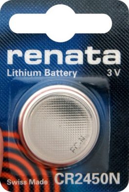 Baterie buton litiu CR2450N 3V 540mAh Renata