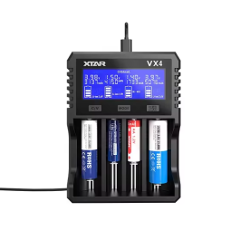 Incarcator Li-Ion/Ni-MH/Ni-Cd/LiFePO4 XTAR VX4