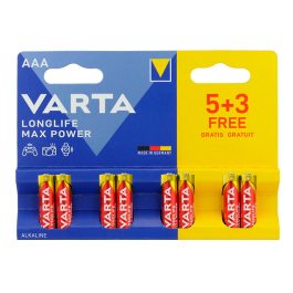 Baterie alcalina Mignon (AAA,R3) 1,5V Varta MaxPower 5+3