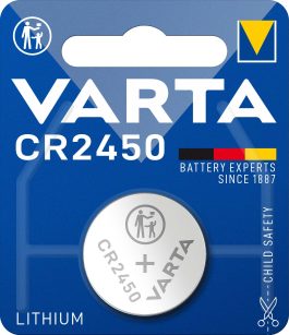 Baterie buton litiu CR2450 3V Varta