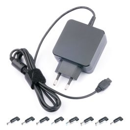Alimentator SMPS (sursa alimentare in comutatie) AC/DC pentru Ultrabook 19-19,5V 2370mA max. 45W cu 8 mufe