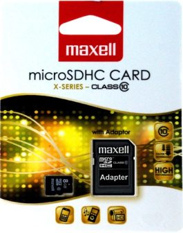 Card memorie 16GB microSDHC cu adaptor pentru SD