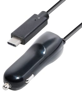 Alimentator auto DC/DC de la 12V/24V la 5V 2,1A USB 3.1 tip C 1,4m
