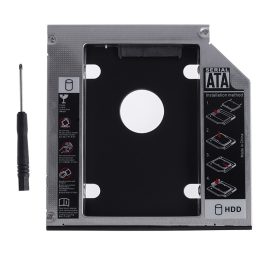 Rack (adaptor) 12,7mm DVD slim SATA caddy la 2.5" SATA HDD
