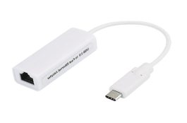 Adaptor, placa de retea LAN USB-C (USB3.1, tip C, type C), IEEE802.3 ,802.3u (10Base-T 100Base-TX) 100 Mbps