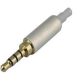 Mufa 3,5mm Jack tata, 4 contacte, stereo, metal, contacte aurite