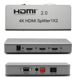 Spliter(splitter, multiplicator) HDMI 2.0 4K 1 intrare 2 iesiri, EDID