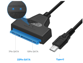 Convertor USB 3.1 (tip C, type C) la SATA 22pini