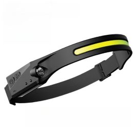 Lanterna pentru cap cu COB LED+ XPE LED 600lm 30m 2.5-8h cu senzor IR