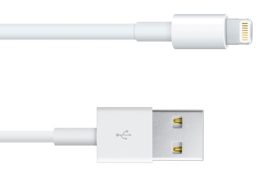 Cablu USB 1m pentru iPhone5, iPhone6, iPhone7, iPad 3, mini Ipad, iPod Touch a 5-a generatie, iPod Nano a 7-a generatie