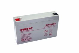Acumulator plumb acid RedDot 6V 7Ah (Faston 187 - 4,8mm)