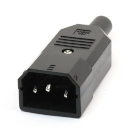 Mufa AC tata IEC320 C14 250V AC 10A