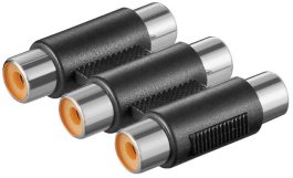 Adaptor audio 3 x RCA mama la 3 x RCA mama
