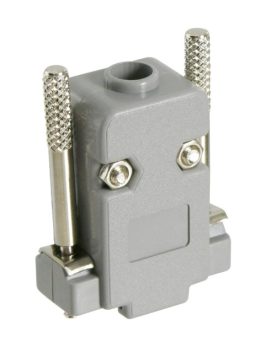 Carcasa mufa D-SUB 9 pini, surub lung