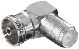 Adaptor F mama la coax mama cotit la 90°