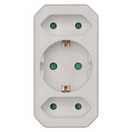 Priza CEE 7/7 la 1x CEE 7/3+2x Euro mama
