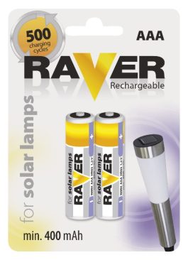 Acumulator Ni-MH Micro (AAA,R03) 1,2V 400mAh Raver
