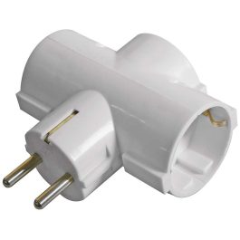 Adaptor priza CEE 7/7 la 3x CEE 7/3