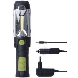Lanterna de lucru cu LED COB 3W + 6 LED 5mm cu acumulator 3,7V 2,5Ah