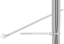 Brida (colier) 4,8x178mm, plastic, transparenta, pentru cabluri