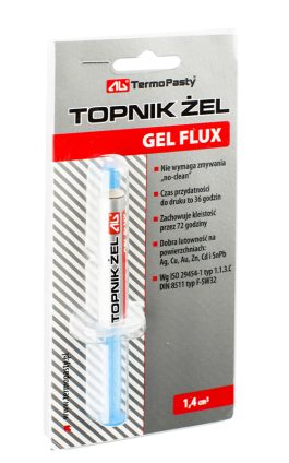 Gel dezoxidant cu colofoniu de clasa RMA utilizat in montajul SMT si reparatii 1.4ml
