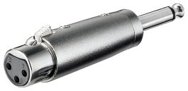 Adaptor XLR mama la 6,35mm mono tata