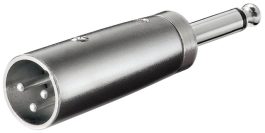 Adaptor XLR tata la 6,35mm mono tata