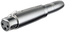 Adaptor XLR mama la 6,35mm mono mama