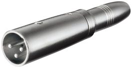 Adaptor XLR tata la 6,35mm mono mama