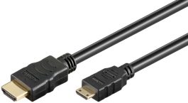 Cablu HDMI 2m HS (viteza inalta) HDMI tata la mini HDMI tata V1.4