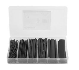 Kit tub termocontractabil 2:1, negru, 10cm, 100 buc.