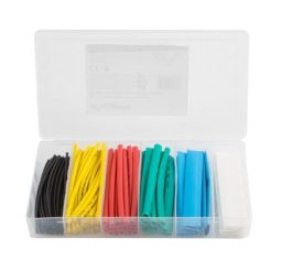 Kit tub termocontractabil 2:1, multicolor, 10cm 100 buc.