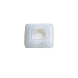 Suport coliere/bride plastic cu adeziv BBA 19x19