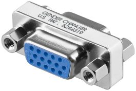 Adaptor D-SUB 15 pini VGA mama la 15 pini VGA mama