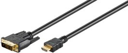 Cablu HDMI/DVI-D 1,8m HDMI tata la DVI-D (18+1) tata