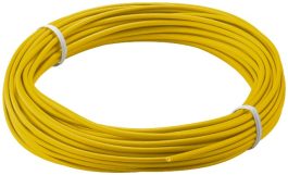 Cablu cupru multifilar izolat, 10m,galben