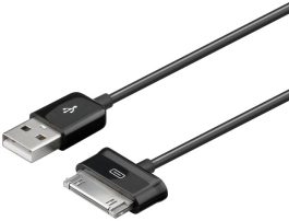 Cablu date USB 1,2m Samsung Galaxy Tab, negru