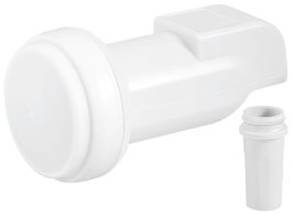 LNB Single 0,1 dB, conector F cu contact aurit