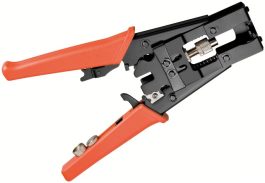 Cleste sertizare pentru mufe F-/IEC-/BNC- si-RCA tip compresie
