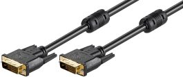 Cablu DVI-D dual link 1.8m DVI-D (24+1) tata la DVI-D (24+1) tata