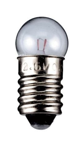 Bec E10 3,8V 0,3A glob