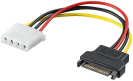 Cablu adaptor alimentare Molex 5.25 mama la SATA tata