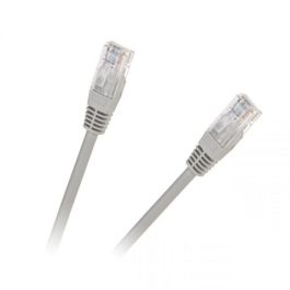 Cablu retea (patch cord) CAT6 UTP 1,5m 2xRJ45, neecranat, CCA, gri