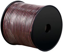 Cablu difuzor CCA rosu/negru, 2 x 0,75mm2