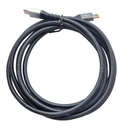 Cablu USB-C (USB3.1, tip C, type C) tata la USB-C (USB3.1, tip C, type C) tata, 2m, versiune 3.0, gri, max. 60W