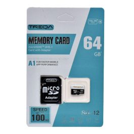 Card memorie 64GB microSDHC Clasa 10 cu adaptor pentru SD