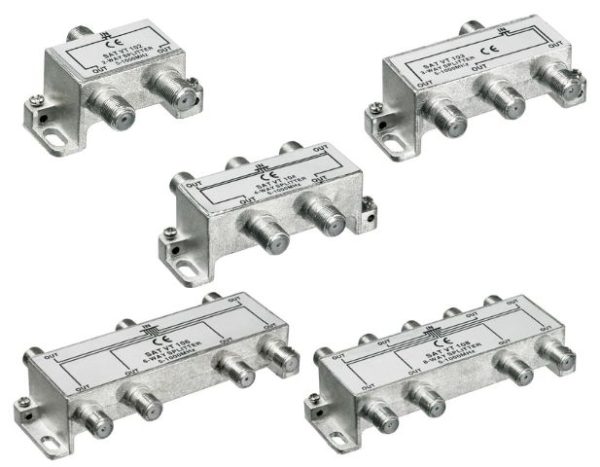 Distribuitor (spliter) CATV de interior, 2 iesiri, 5-1000MHz